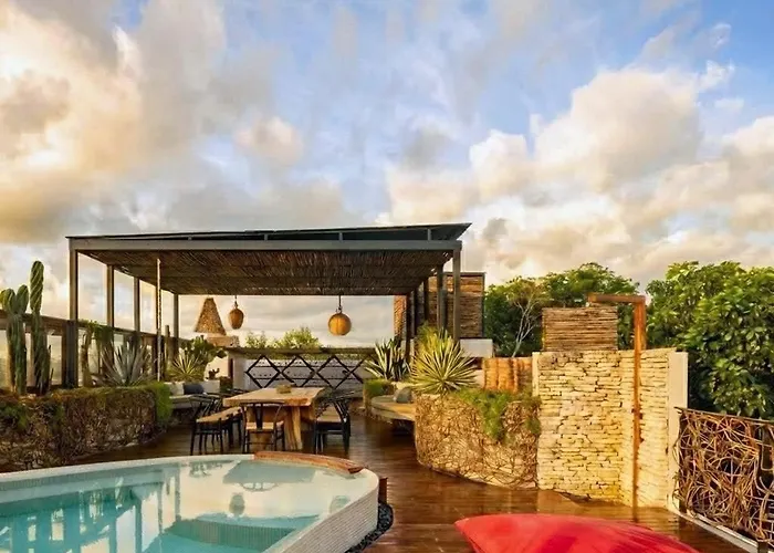Fantastic 6br Luxury Penthouse 12ppl Rooftop Pool & Bathtub Villa Tulum