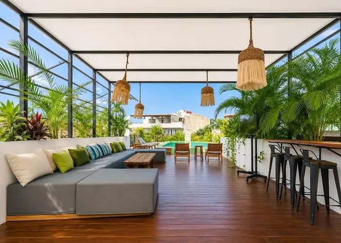 Fantastic 6br Luxury Penthouse 12ppl Rooftop Pool & Bathtub Tulum