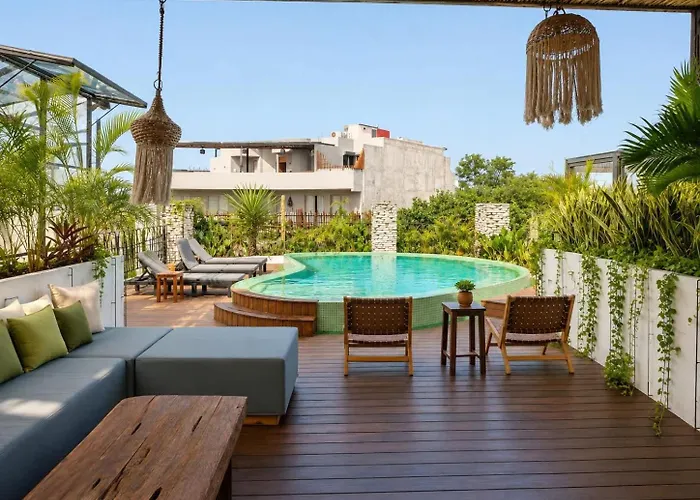 Fantastic 6br Luxury Penthouse 12ppl Rooftop Pool & Bathtub * Tulum